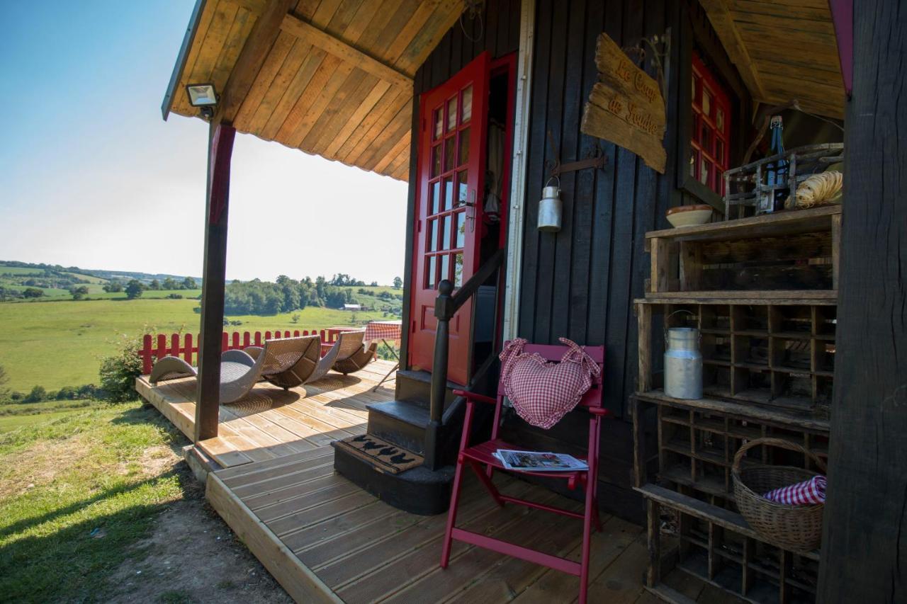 Gite Insolite "Le Coup De Foudre" Sa Vue Panoramique Vimoutiers エクステリア 写真