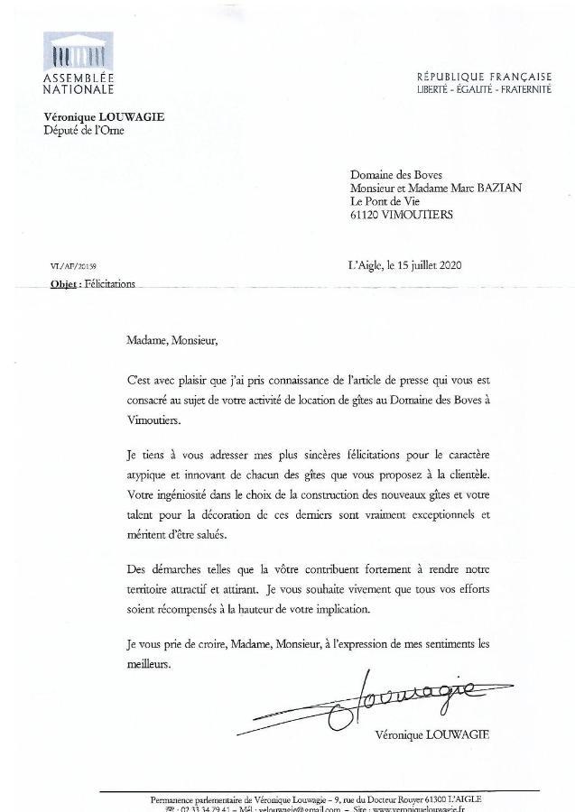 Gite Insolite "Le Coup De Foudre" Sa Vue Panoramique Vimoutiers エクステリア 写真