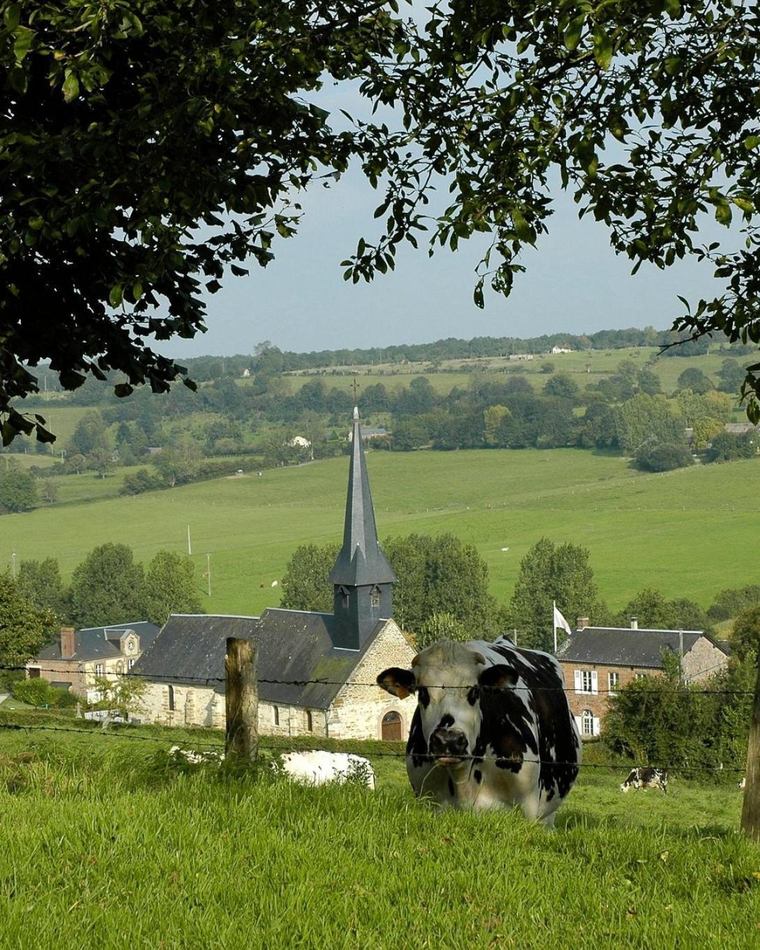 Gite Insolite "Le Coup De Foudre" Sa Vue Panoramique Vimoutiers エクステリア 写真